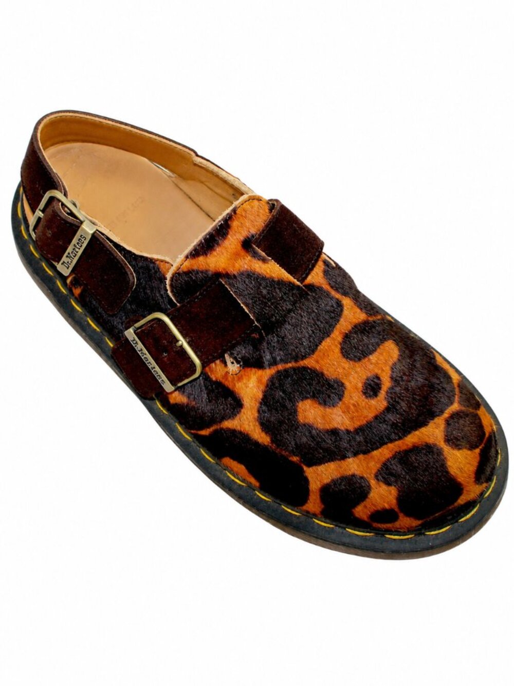 Dr. Martens Jorge Ocelot Hair On Sling Back Mule Size 9 - Picture 6 of 8